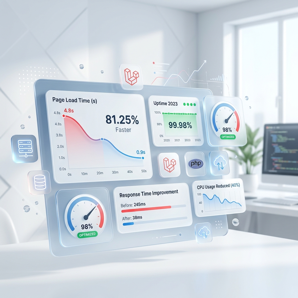 LaravelOps Case Studies — Real-World Engineering Results