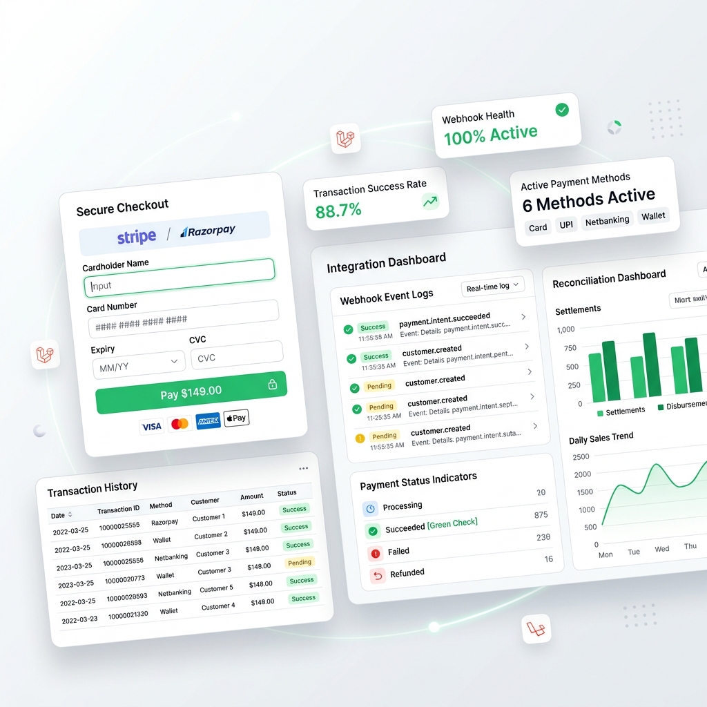 Payment Gateway Integration — LaravelOps